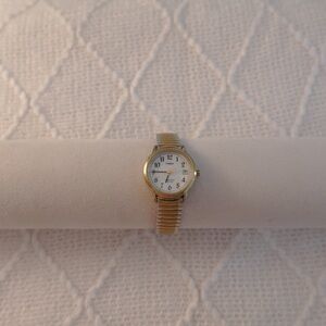 Twotone Gold Vintage‎ Timex Bracelet Watch